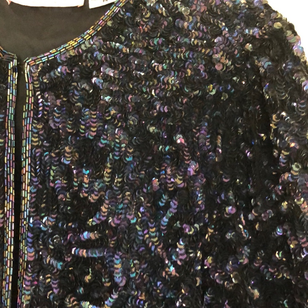 Beautiful Sequin And Bead Jacket - image 5